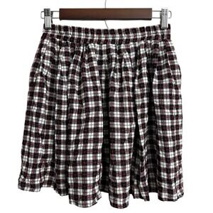 Rampage skirt women's small plaid skater grunge whimsigoth academia y2K vintage